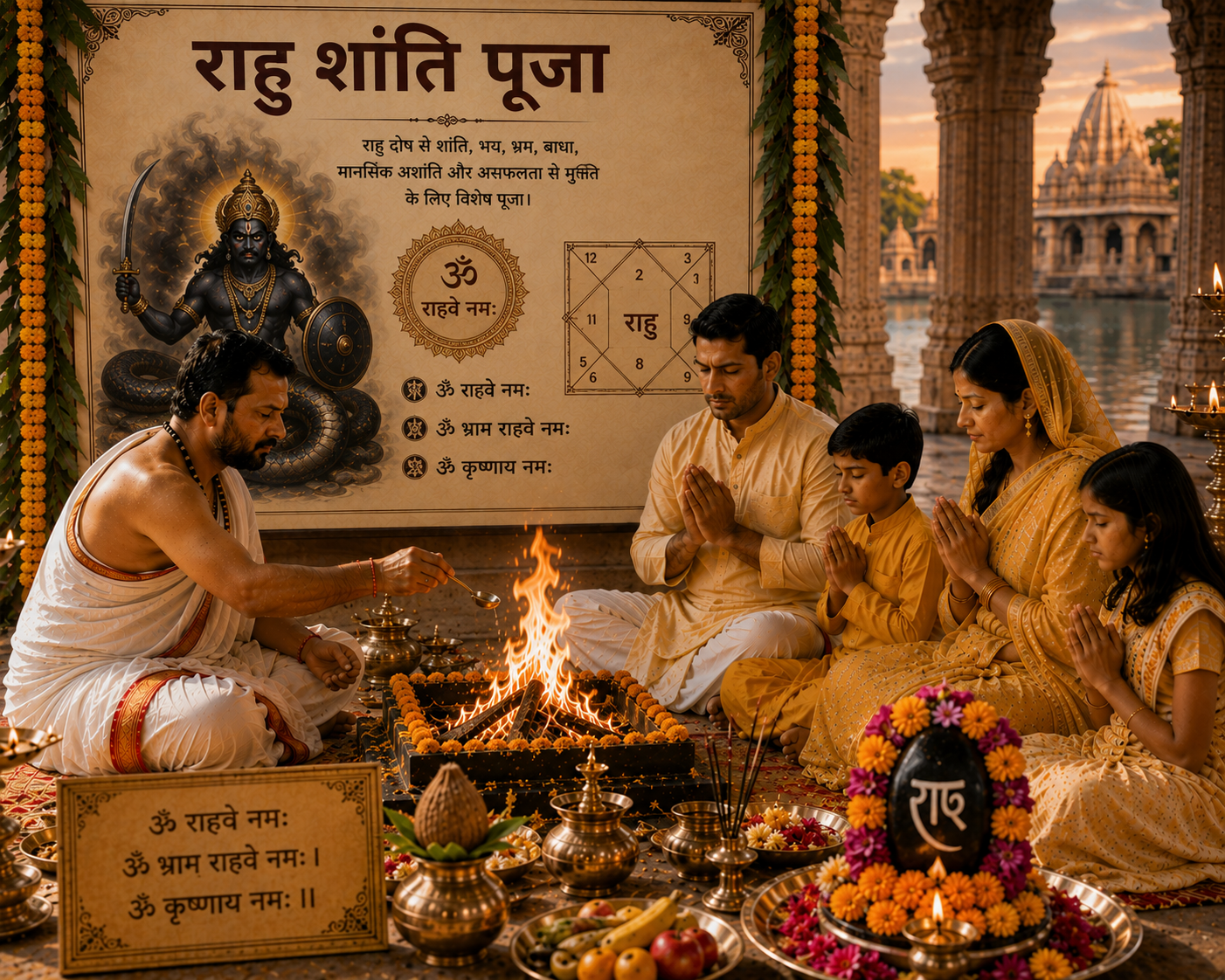 Rahu Shanti Puja